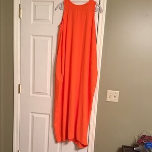 HEIMISH USA Bright Orange Maxi Dress